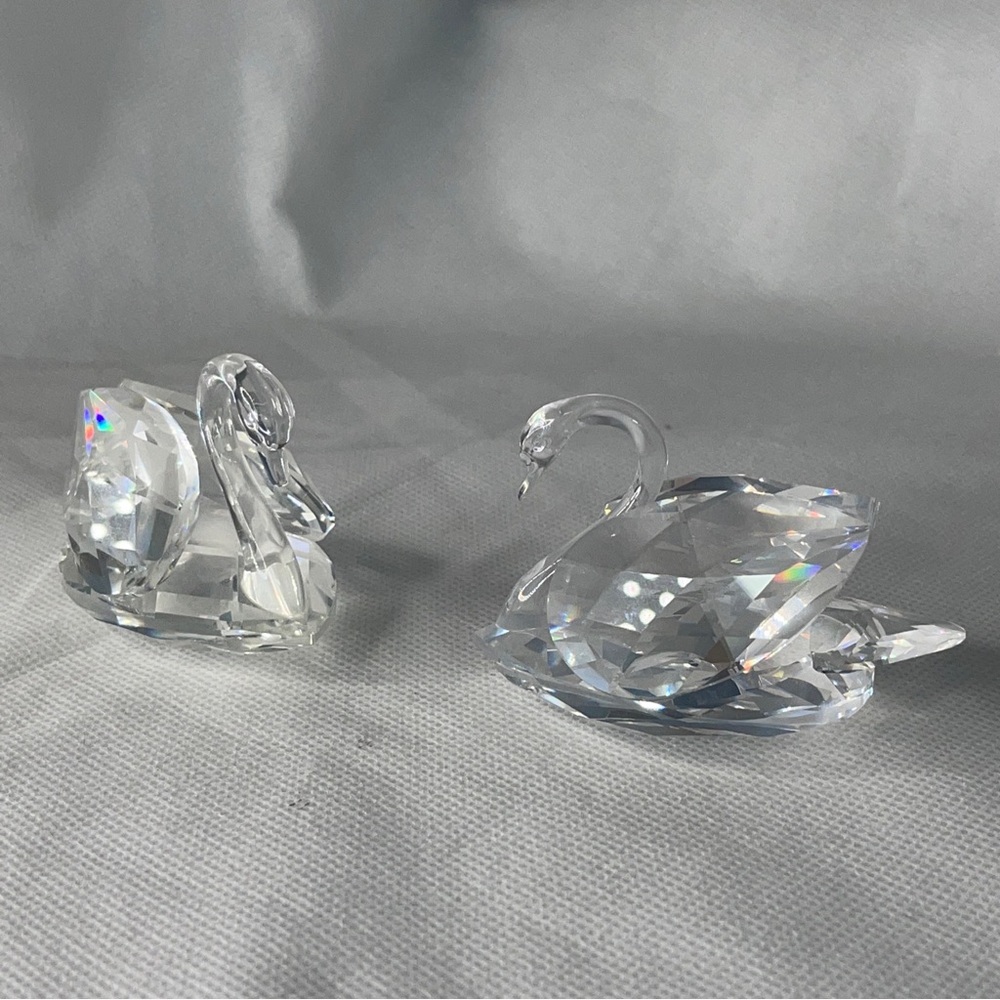 Swarovski Lot 2 Identical Swans